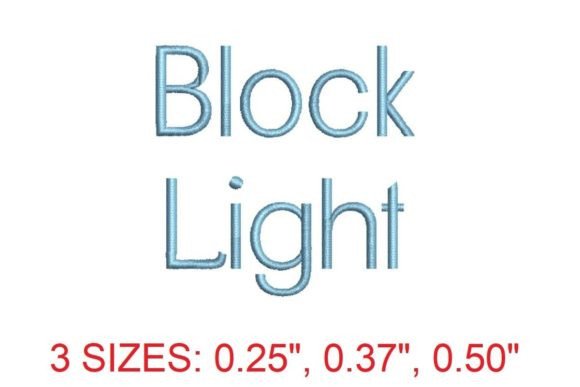 Block Light Embroidery Font: A Designer’s Review for Small Business Branding