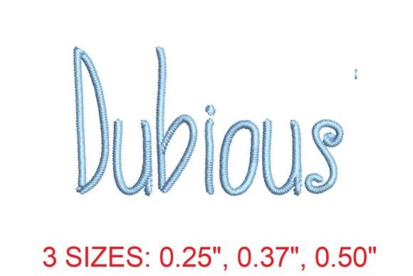 Dubious Embroidery Font: A Designer’s Honest Review for Real Projects