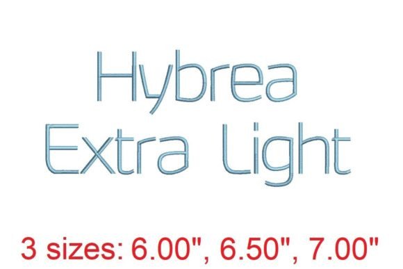 Hybrea XI Embroidery Font: A Designer’s Review for Boutique Sweatshirt Branding