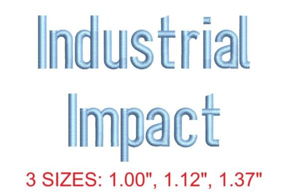 Industrial Impact Embroidery Font: A Seasonal Designer’s Review