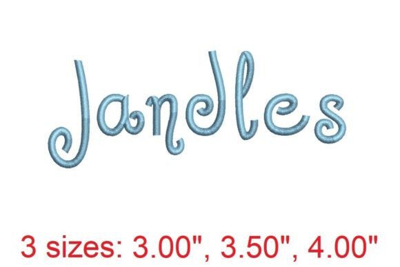 Jandles Embroidery Font: A Designer’s Review for Craft Fair Success