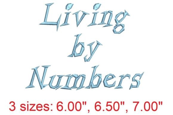 Living by Numbers: A Seasonal Embroidery Font Worth Stitching Into Your Collection