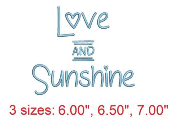 Love and Sunshine: A Designer’s Honest Take on This Cheerful Embroidery Font