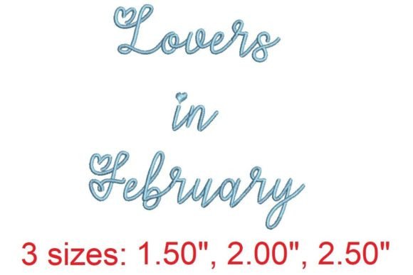 Lovers in February – A Designer’s Review for Boutique Apparel Embroidery