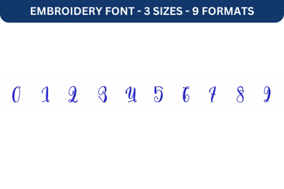 Melany Script Font Number 0 to 9: A Designer’s Review for Boutique Sweatshirt Embellishment