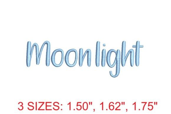 Moonlight Embroidery Font: A Designer’s Review for Personalized Gifts