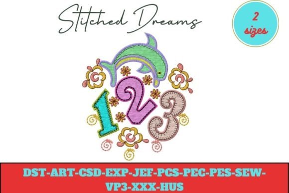 Numbers Dolphin Embroidery: A Designer’s Review for Boutique Sweatshirt Projects