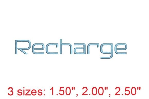 Recharge Embroidery Font: A Seasonal Designer’s Review